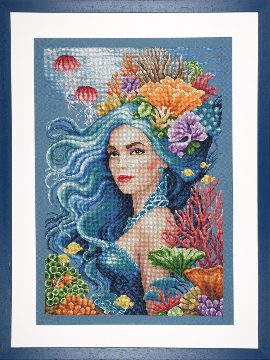 Beauty of the Sea Cross Stitch Kit by Lanarte – VolcanoStitching