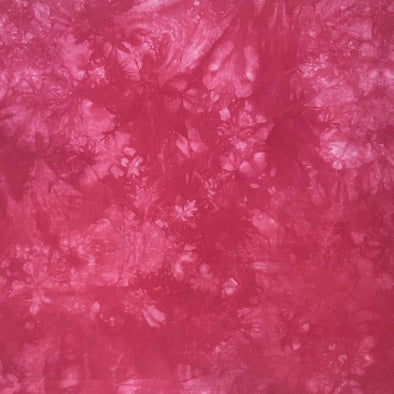 Red Cherry hand-dyed fabric