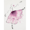 Anemone Flower Ballerina Cross Stitch Kit by Panna