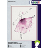Anemone Flower Ballerina Cross Stitch Kit by Panna