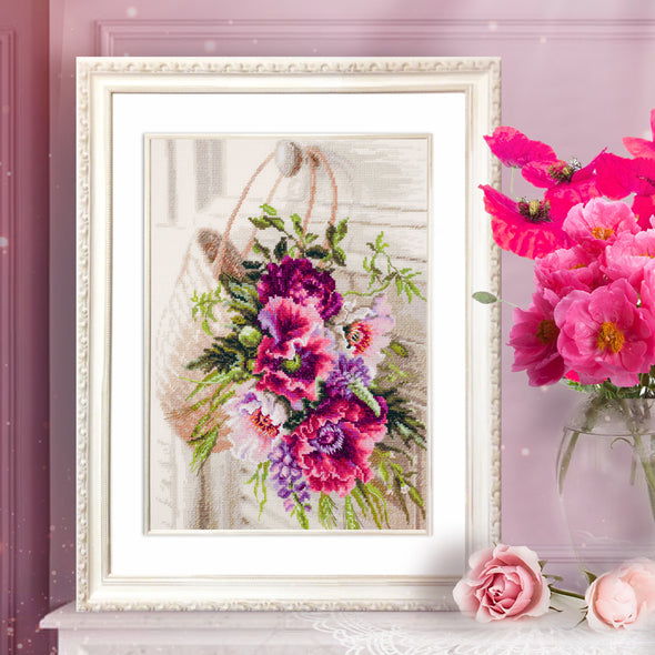 Good Morning, Honey Cross Stitch Kit by Magic Needle