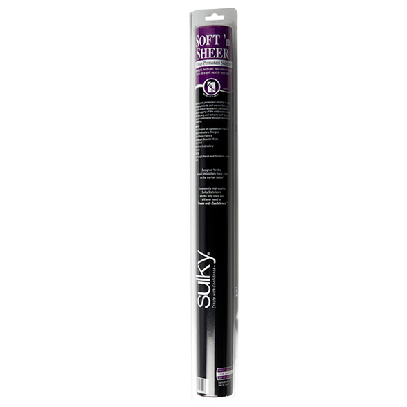 Sulky Soft 'n Sheer Stabilizer - White - 20'' x 5 yd. Roll