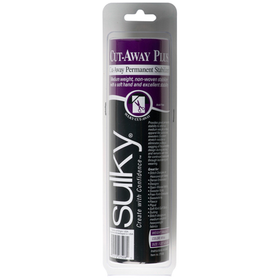 Sulky Cut-Away Plus™ Stabilizer - White - 7 2/3'' x 8 yd. Roll