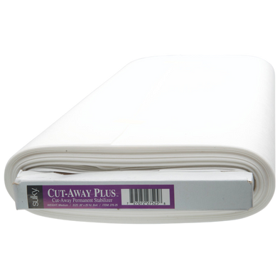 Sulky Cut-Away Plus™ Stabilizer - White - 20'' x 25 yd. Bolt