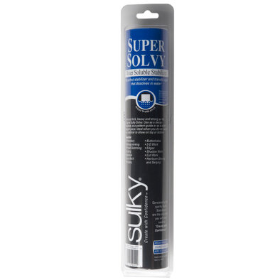 Sulky Super Solvy Stabilizer - Clear - 12'' x 9 yd. Roll