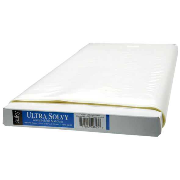 Sulky Ultra Solvy Stabilizer - Translucent - 20'' x 25 yd. Bolt