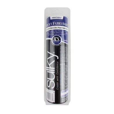 Sulky Sticky Fabri-Solvy Stabilizer - White - 8'' x 6 yd. Roll