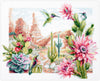 Wild West Flowers Cross Stitch Kit by Magic Needle