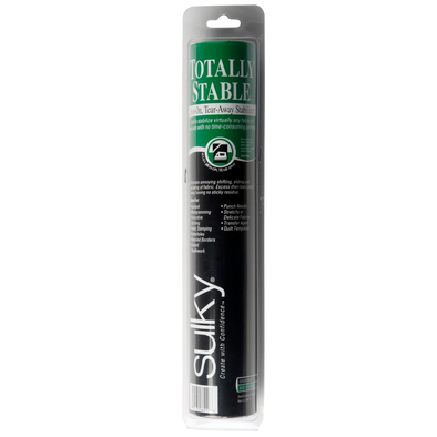 Sulky Totally Stable Stabilizer - Black - 12" x 12 yd. Roll