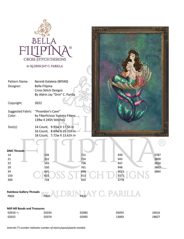 Nereid Galateia by Bella Filipina