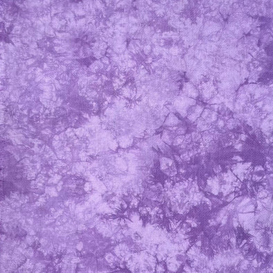 Purple on Purple Background hand-dyed cross stitch fabric