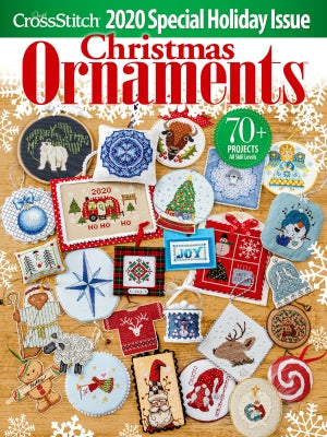 Just Cross Stitch 2020 Special Holiday Issue Christmas Ornaments