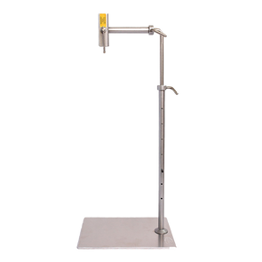 Silver Gray Workstand With Side Clamp