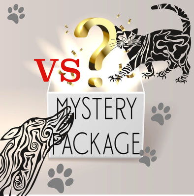 Cross-stitch mystery box, cats, dogs