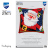 Vervaco DIY embroidery kit packaging featuring a Santa Claus design.