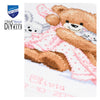 Bear with a Blanket Cross Stitch Kit by Vervaco