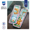 Rabbit and Squirrel set of 2 Cross Stitch Bookmark Kit by Vervaco
