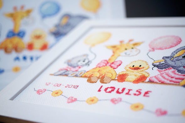 Baby shower II Cross Stitch Kit by Vervaco