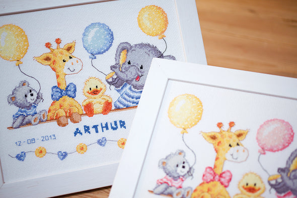 Baby shower II Cross Stitch Kit by Vervaco