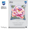 Camellia Cross Stitch Cushion Kit by Vervaco