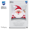 Vervaco embroidery DIY kit packaging featuring a Santa Claus design.