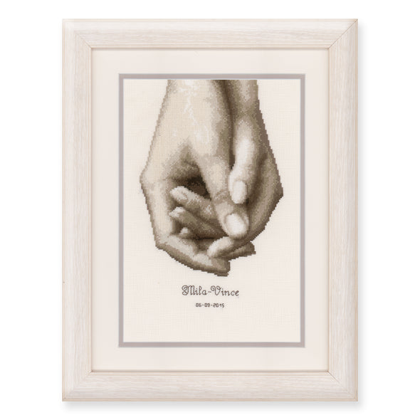 Hand in Hand Cross Stitch Kit by Vervaco