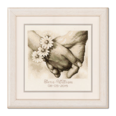 Just Married Cross Stitch Kit by Vervaco