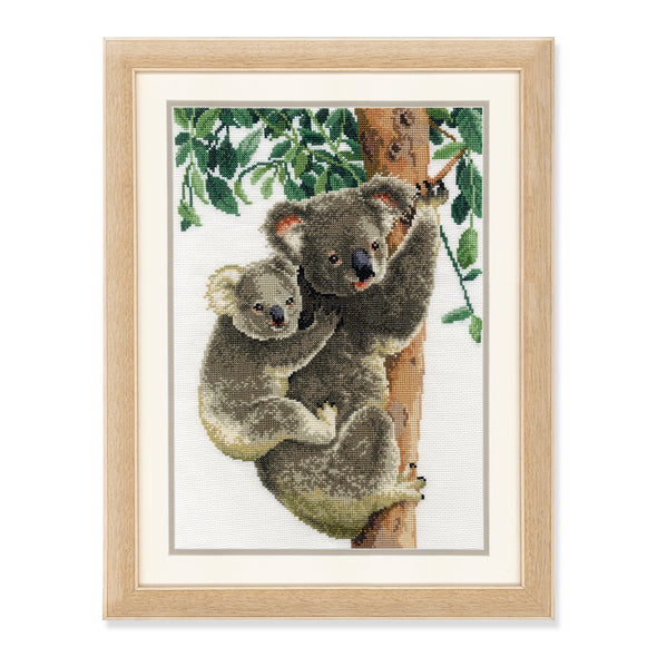 Koala with Baby Cross Stitch Kit by Vervaco