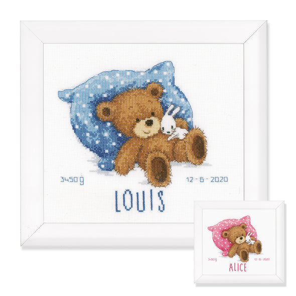 Sweet Bear Cross Stitch Kit by Vervaco