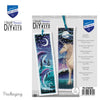 Dolphin and Unicorn set of 2 Cross Stitch Bookmark Kit by Vervaco