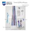 Dolphin and Unicorn set of 2 Cross Stitch Bookmark Kit by Vervaco