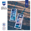 Dolphin and Unicorn set of 2 Cross Stitch Bookmark Kit by Vervaco