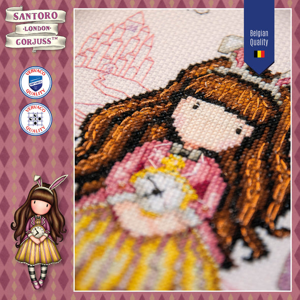 Gorjuss Just One Second Cross Stitch Kit by Vervaco
