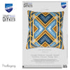 Geometric Cross Stitch Cushion Kit by Vervaco