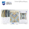 Geometric Cross Stitch Cushion Kit by Vervaco