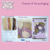Gorjuss Purrrrrfect Love Cross Stitch Cushion Kit by Vervaco