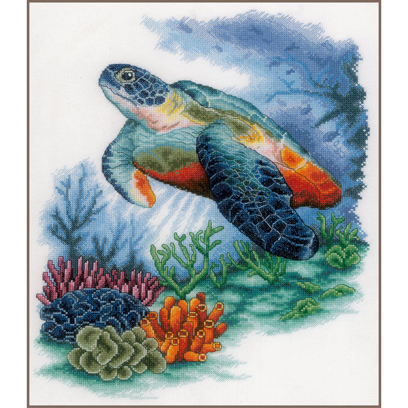 Treasures Undersea Cross Stitch Kit by Lanarte