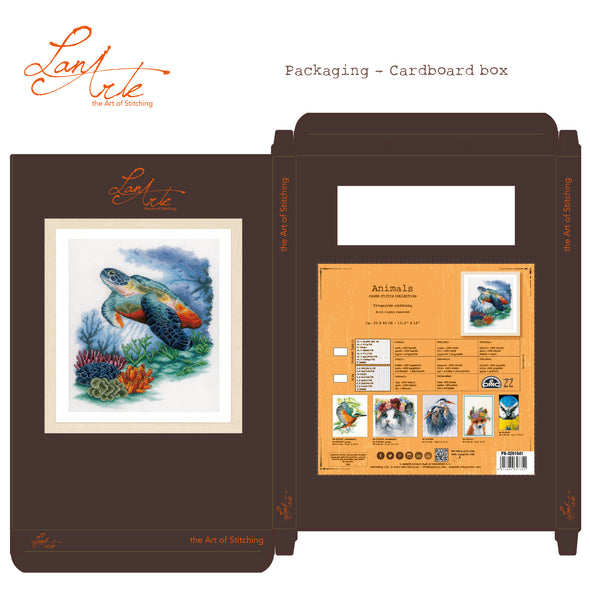 Treasures Undersea Cross Stitch Kit by Lanarte