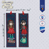 Gorjuss set of 2 Cross Stitch Bookmark Kit by Vervaco