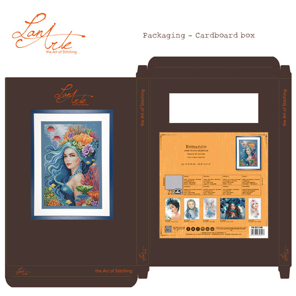 Beauty of the Sea Cross Stitch Kit by Vervaco