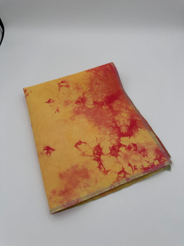 Phoenix Hand Dyed Cross Stitch Fabric by VolcanoStitching