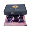 Shades of Purple Embroidery Thread Set by VolcanoStitching