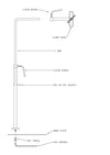 Height Adjusting Pin for Lowery Needlework stand