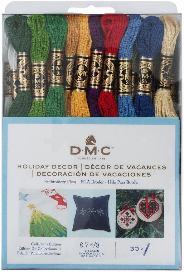 DMC Embroidery Floss Holiday Decor Collection