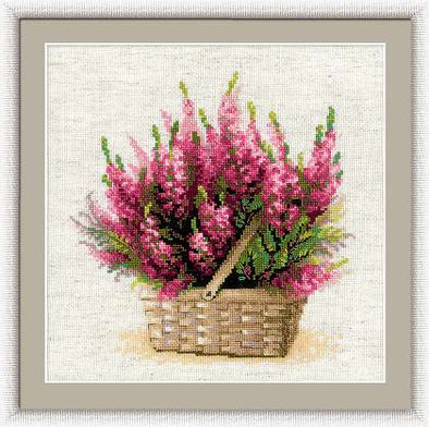 Cross stitch kit “Scottish Heather”, Riolis