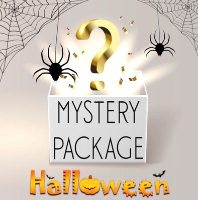 Halloween Mystery Box, Hand Dyed Fabric Package