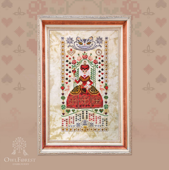 The Queen of Hearts by Owl Forest