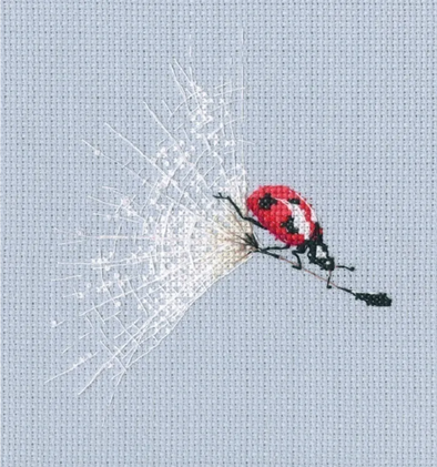 On the Dandelion's Parachute Cross Stitch Kit by RTO