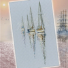 With the Flavor of Salt, Wind and Sun Cross Stitch Kit by RTO