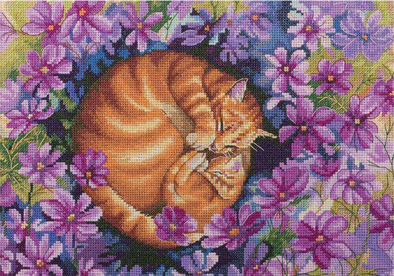 Where my Son Sleeps Cross Stitch Kit by Panna